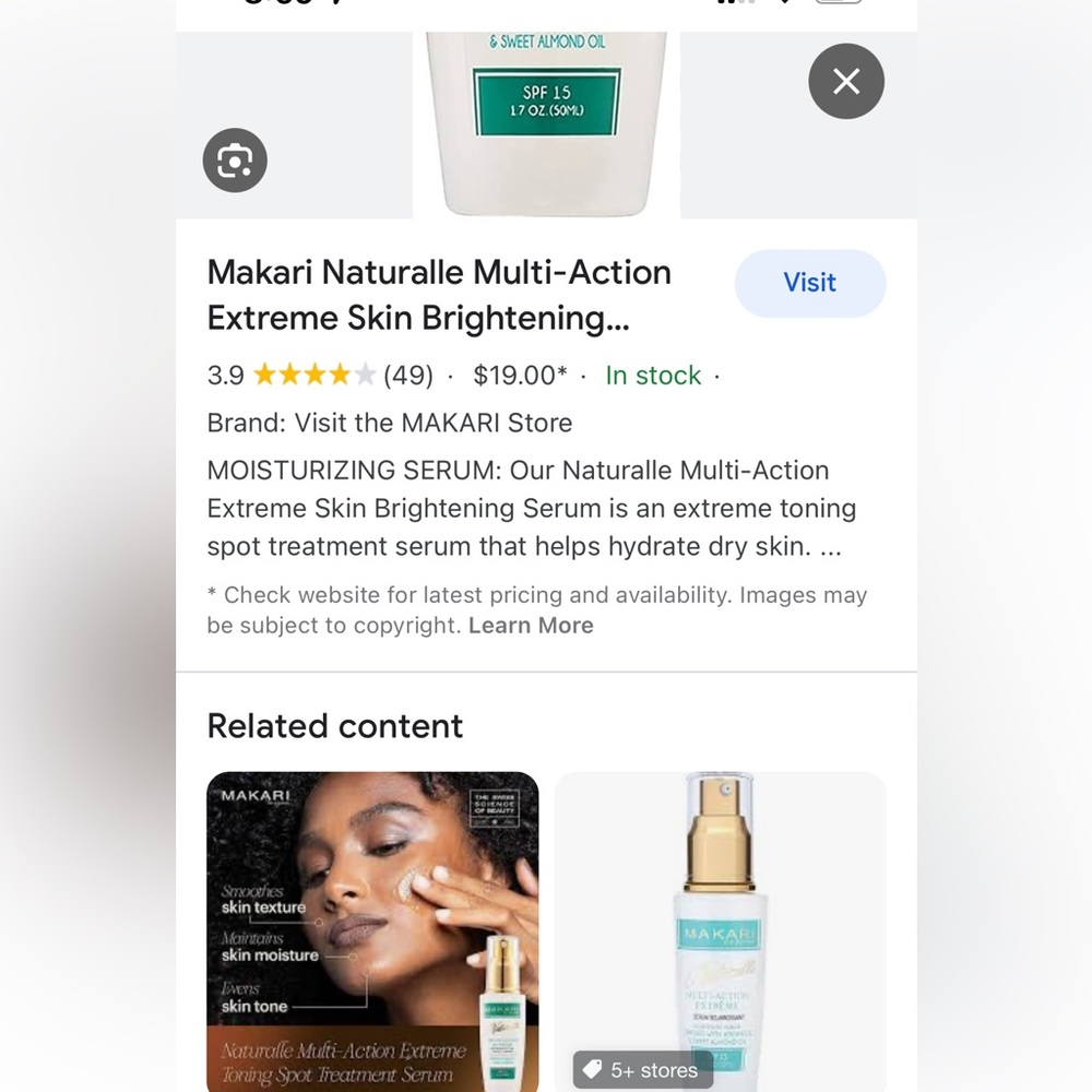 MAKARI NATURAL Multi action, extreme serum, lightening, serum SPOT REMOVER